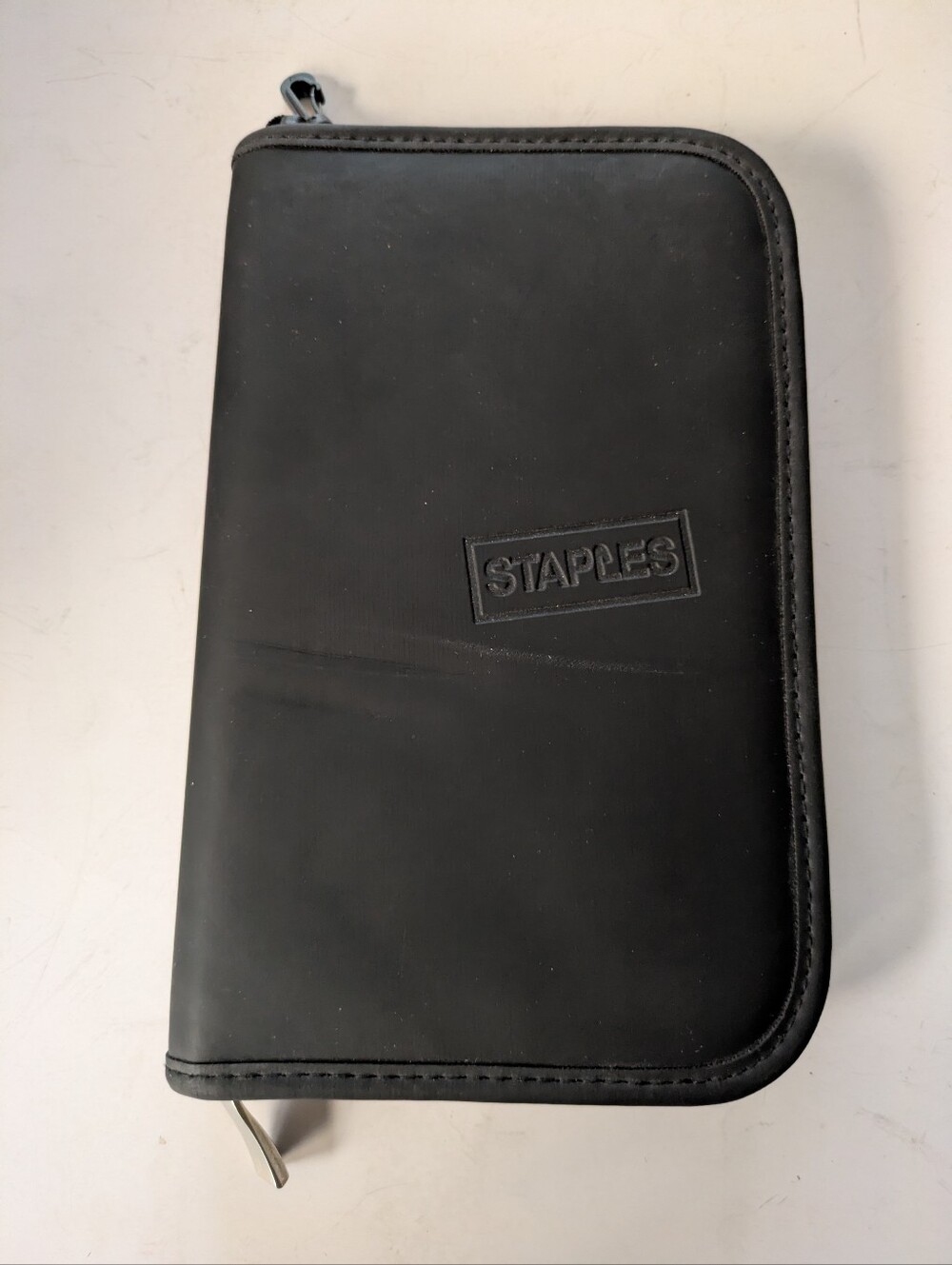 Staples Black Zippered Graphing Calculator Organizer Case 9 x 5.5
